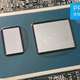 Un chip Intel Tiger Lake de 11ª generación con GPU integrada Iris Xe Graphics